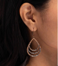 Load image into Gallery viewer, Shimmer Copper Earrings
