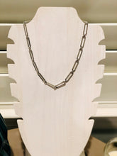 Load image into Gallery viewer, Silver Lellie Link Toggle Necklace

