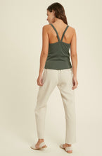 Load image into Gallery viewer, Green Knit Tank

