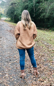 Camel Sweater Cardigan